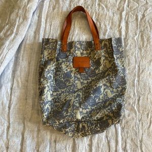 Liebeskind Canvas Tote with Leather Handles